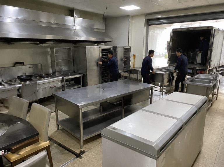 峨眉山酒店宾馆厨房设备整体回收